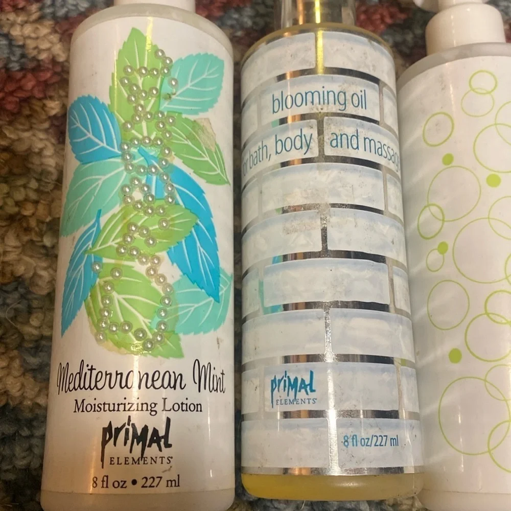 ❤️❤️❤️ HOST PICK!! Primal Elements Body Lotion Variety Mint Moisturizing Citrus